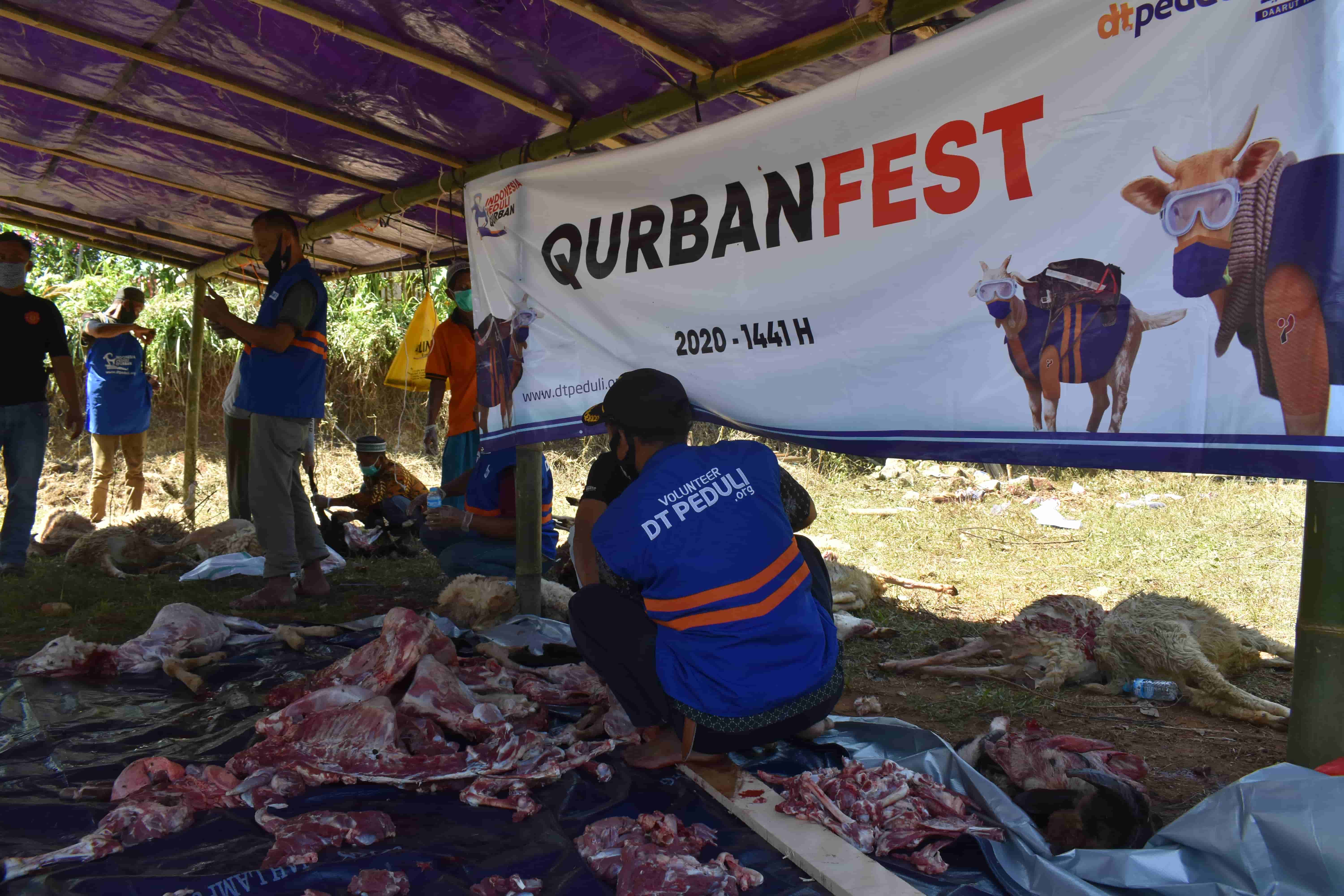 Qurban Via Cabang DT Peduli Banten